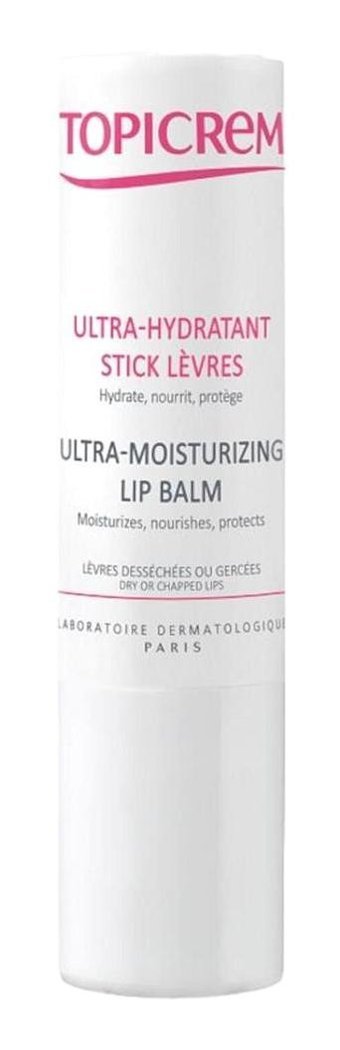 Topicrem Ultra Yetişkin Dudak Nemlendirici Balm 4 gr