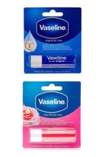 Vaseline Aromasız - Güllü Yetişkin Dudak Nemlendirici Balm 2x4.8 gr