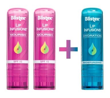 Blistex Yetişkin Dudak Nemlendirici Balm 3x3.7 gr