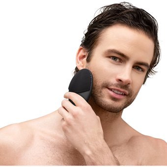 Foreo Luna 3 Men Tüm Ciltler İçin Silikon Pilli Titreşimli Yüz Temizleme Cihazı Siyah