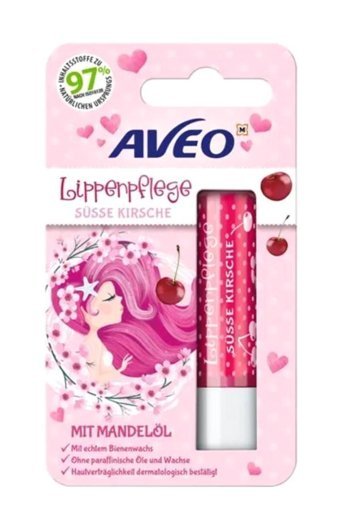 Aveo Doğal Kirazlı Yetişkin Dudak Nemlendirici Balm 4.8 gr