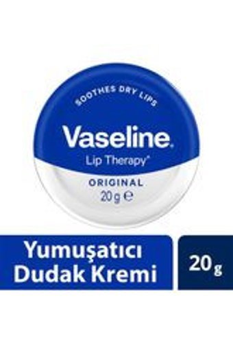 Vaseline Lip Therapy Aromasız Yetişkin Dudak Nemlendirici Krem 20 gr