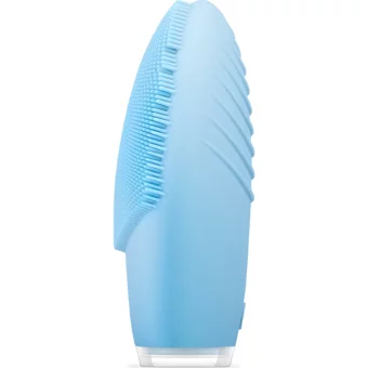 Foreo Luna 3 Karma Ciltler İçin 1 Başlıklı Fırçalı Silikon Şarjlı Titreşimli Yüz Temizleme Cihazı Mavi