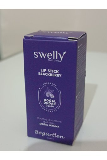 Swelly Natura Böğürtlenli Yetişkin Dudak Nemlendirici Balm