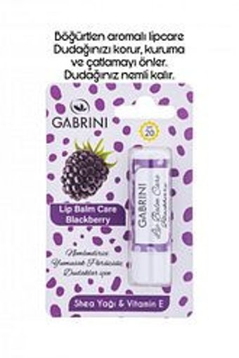 Gabrini Böğürtlenli Yetişkin Dudak Nemlendirici Balm