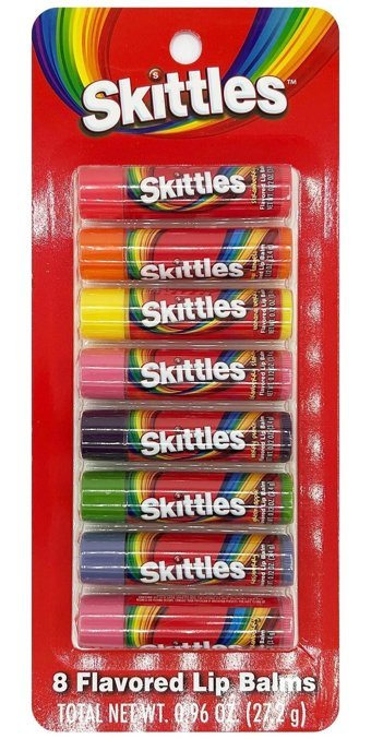 Taste Beauty Skittles Meyveli Yetişkin Dudak Nemlendirici Balm 8x3.4 gr