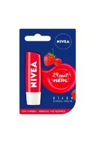 Nivea Çilekli Yetişkin Dudak Nemlendirici Krem 4.8 gr