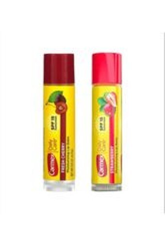 Carmex Çilekli-Kirazlı Yetişkin Dudak Nemlendirici Balm 2x4.25 gr