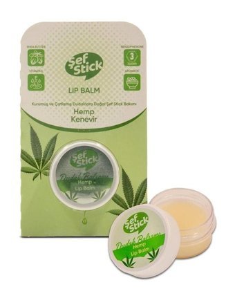Şef Stick Doğal Kenevirli Yetişkin Dudak Nemlendirici Balm 10 gr