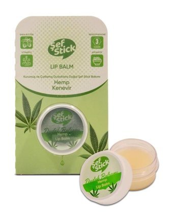 Şef Stick Doğal Kenevirli Yetişkin Dudak Nemlendirici Balm 10 gr