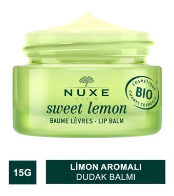 Nuxe Doğal Limonlu Yetişkin Dudak Nemlendirici Balm 15 gr