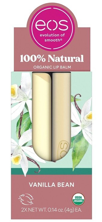 Eos Vanilyalı Yetişkin Dudak Nemlendirici Balm 2x4 gr