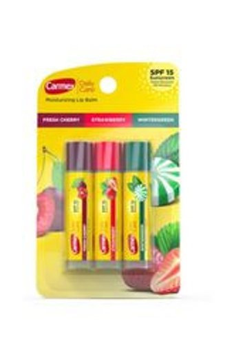 Carmex Çilekli-Keklik Üzümü-Kirazlı Yetişkin Dudak Nemlendirici Balm