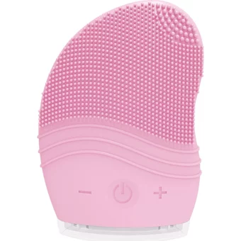 Mf Product Allure 0158 Tüm Ciltler İçin 1 Başlıklı Fırçalı Silikon Şarjlı Titreşimli Yüz Temizleme Cihazı Pembe