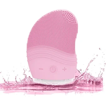 Mf Product Allure 0158 Tüm Ciltler İçin 1 Başlıklı Fırçalı Silikon Şarjlı Titreşimli Yüz Temizleme Cihazı Pembe