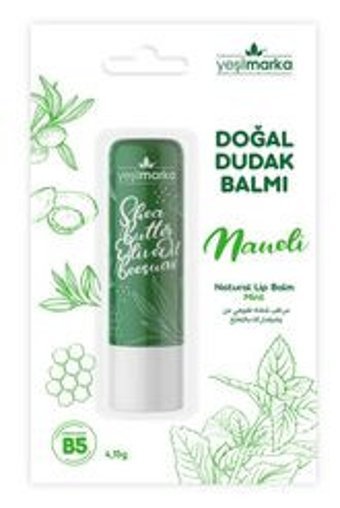 Yeşilmarka Doğal Naneli Yetişkin Dudak Nemlendirici Balm 4.15 gr