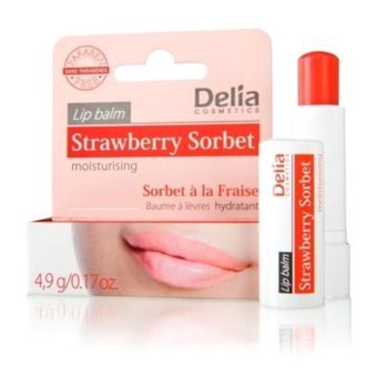 Delia Cosmetics Çilekli Yetişkin Dudak Nemlendirici Balm 4.9 gr
