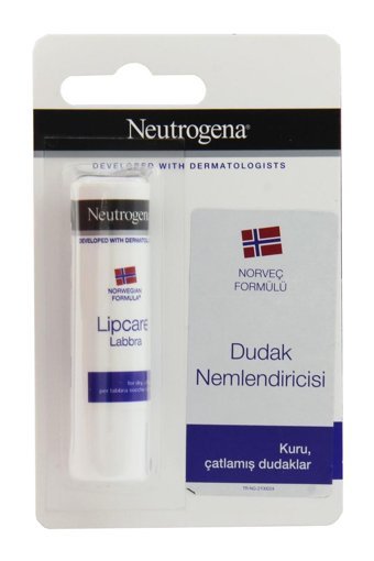Neutrogena Aromasız Yetişkin Dudak Nemlendirici Krem 4.8 gr