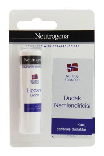 Neutrogena Aromasız Yetişkin Dudak Nemlendirici Krem 4.8 gr