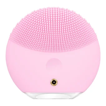 Foreo Luna Mini 3 Tüm Ciltler İçin 1 Başlıklı Fırçalı Silikon Şarjlı Titreşimli Yüz Temizleme Cihazı Pembe