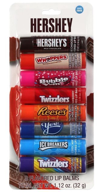 Hershey Çikolatalı Yetişkin Dudak Nemlendirici Balm 8x4 gr