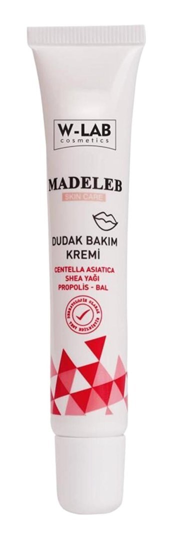 W-Lab Kozmetik Madeleb Yetişkin Dudak Nemlendirici Balm 20 gr