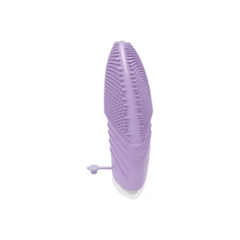 Polosmart Psc03 Tüm Ciltler İçin 1 Başlıklı Fırçalı Silikon Şarjlı Titreşimli Yüz Temizleme Cihazı Mor