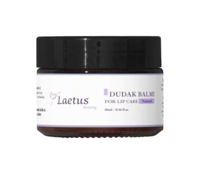 Laetus Beauty Doğal Şeftalili Yetişkin Dudak Nemlendirici Balm 10 gr
