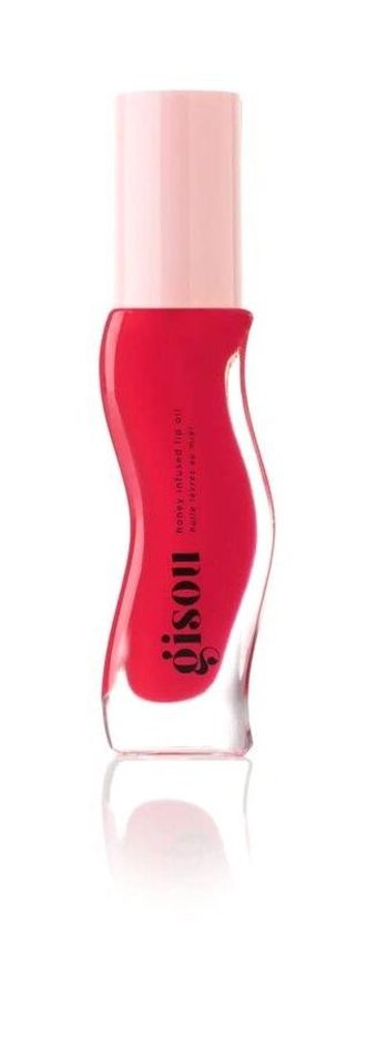 Gisou Honey Infused Doğal Çilekli Yetişkin Dudak Nemlendirici Yağ 8 gr