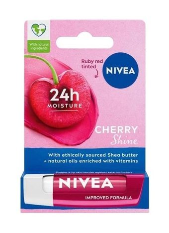 Nivea Kirazlı Yetişkin Dudak Nemlendirici Krem 4.8 gr