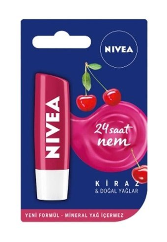 Nivea Kirazlı Yetişkin Dudak Nemlendirici Balm 12x4.8 gr