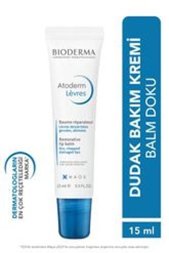 Bioderma Atoderm Avokadolu Çocuk-Yetişkin Dudak Nemlendirici Krem 15 gr