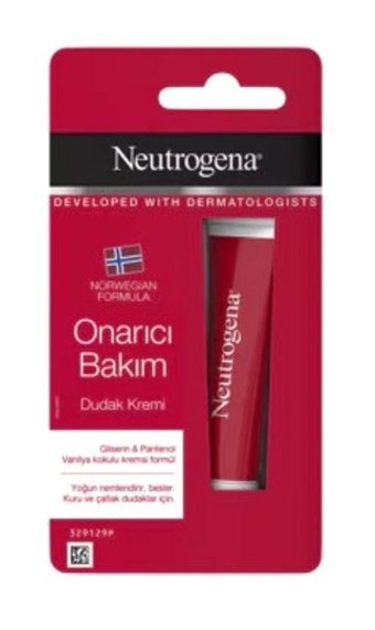 Neutrogena Vanilyalı Yetişkin Dudak Nemlendirici Krem 15 gr
