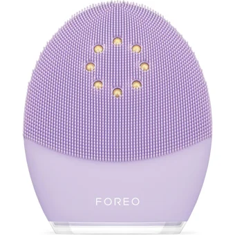 Foreo Luna 3 Plus Hassas Ciltler İçin 1 Başlıklı Fırçalı Silikon Şarjlı Titreşimli Yüz Temizleme Cihazı Lila