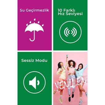 Medisana 99202 Tüm Ciltler İçin 1 Başlıklı Fırçalı Silikon Pilli Titreşimli Yüz Temizleme Cihazı Yeşil