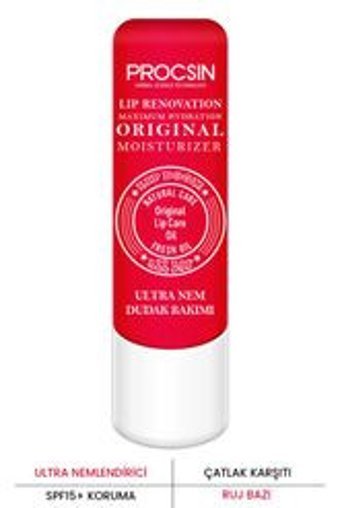 Procsin Doğal Yetişkin Dudak Nemlendirici Balm 5.5 gr