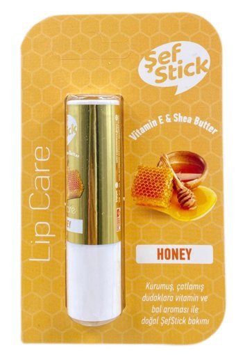 Şef Stick Ballı Yetişkin Dudak Nemlendirici Balm