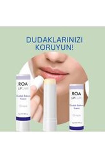 Roa Bitkisel Üzümlü Yetişkin Dudak Nemlendirici Krem 5 gr