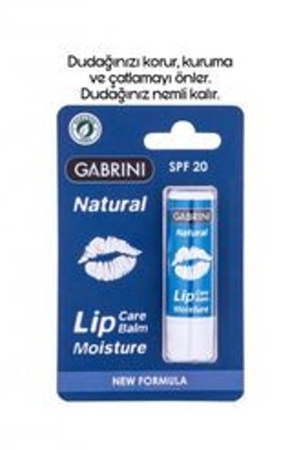 Gabrini Doğal Yetişkin Dudak Nemlendirici Krem