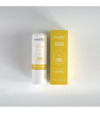 Swelly Natura Doğal Vanilyalı Yetişkin Dudak Nemlendirici Balm 4 gr