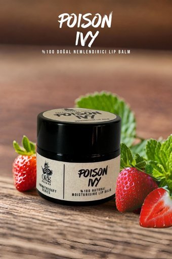 Orb Dükkan Poison Ivy Doğal Yetişkin Dudak Nemlendirici Balm 10 gr