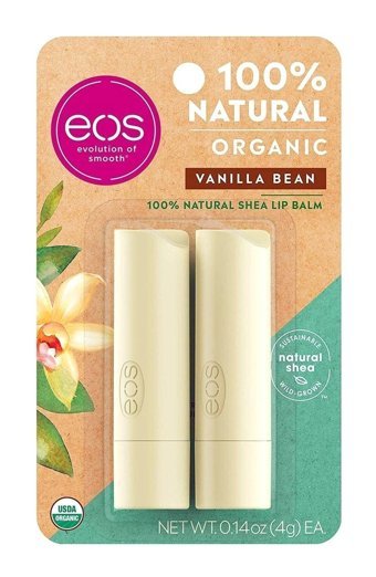 Eos Doğal Yetişkin Dudak Nemlendirici Balm 2x4 gr
