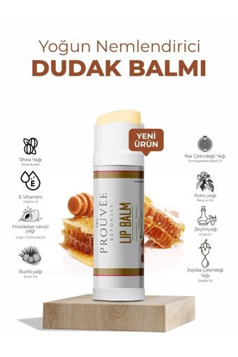 The Prouvee Reponses Doğal Ballı Yetişkin Dudak Nemlendirici Balm 5 gr