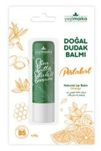 Yeşilmarka Doğal Portakallı Yetişkin Dudak Nemlendirici Balm 4.15 gr