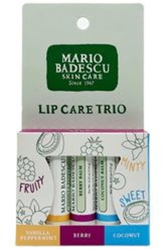 Mario Badescu Berry-Hindistan Cevizli-Vanilya Yetişkin Dudak Nemlendirici Balm 3x4 gr