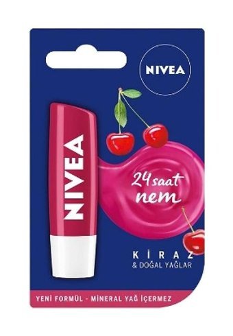 Nivea Kirazlı Yetişkin Dudak Nemlendirici Krem 12x4.8 gr