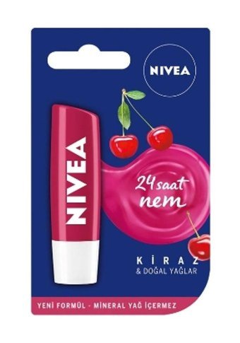Nivea Kirazlı Yetişkin Dudak Nemlendirici Krem 12x4.8 gr