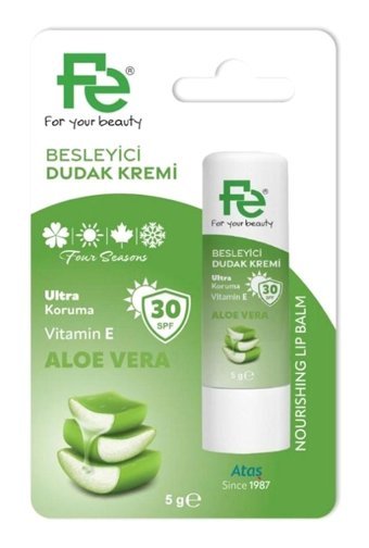 Fe Aloe Vera Yetişkin Dudak Nemlendirici Krem 5 gr