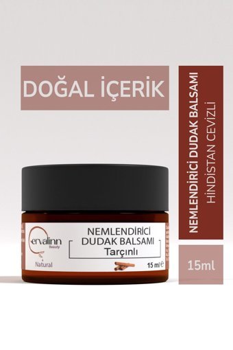 Ervalinn Doğal Tarçınlı Yetişkin Dudak Nemlendirici Balm 15 gr