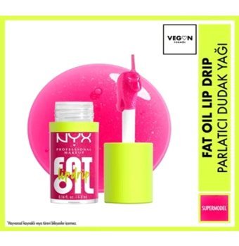Nyx Professional Makeup Fat Oil Yetişkin Dudak Nemlendirici Yağ 4.8 gr